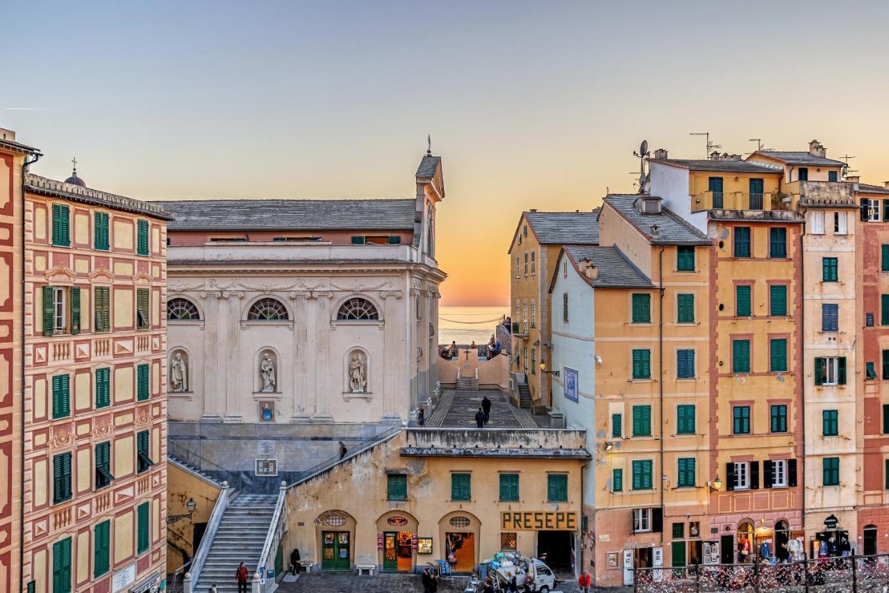 Apartmán Casa Marina Relax Con Vista Sul Mare Camogli Exteriér fotografie