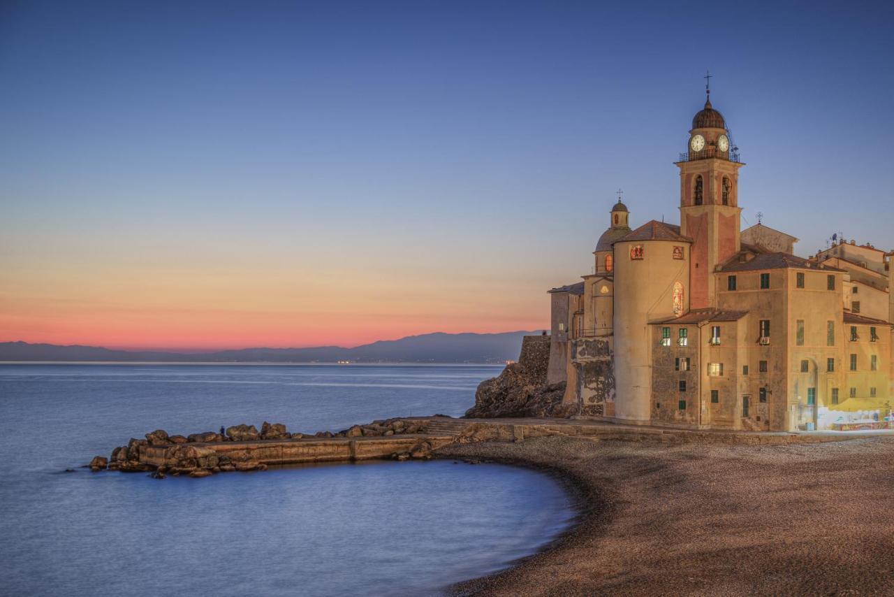 Apartmán Casa Marina Relax Con Vista Sul Mare Camogli Exteriér fotografie