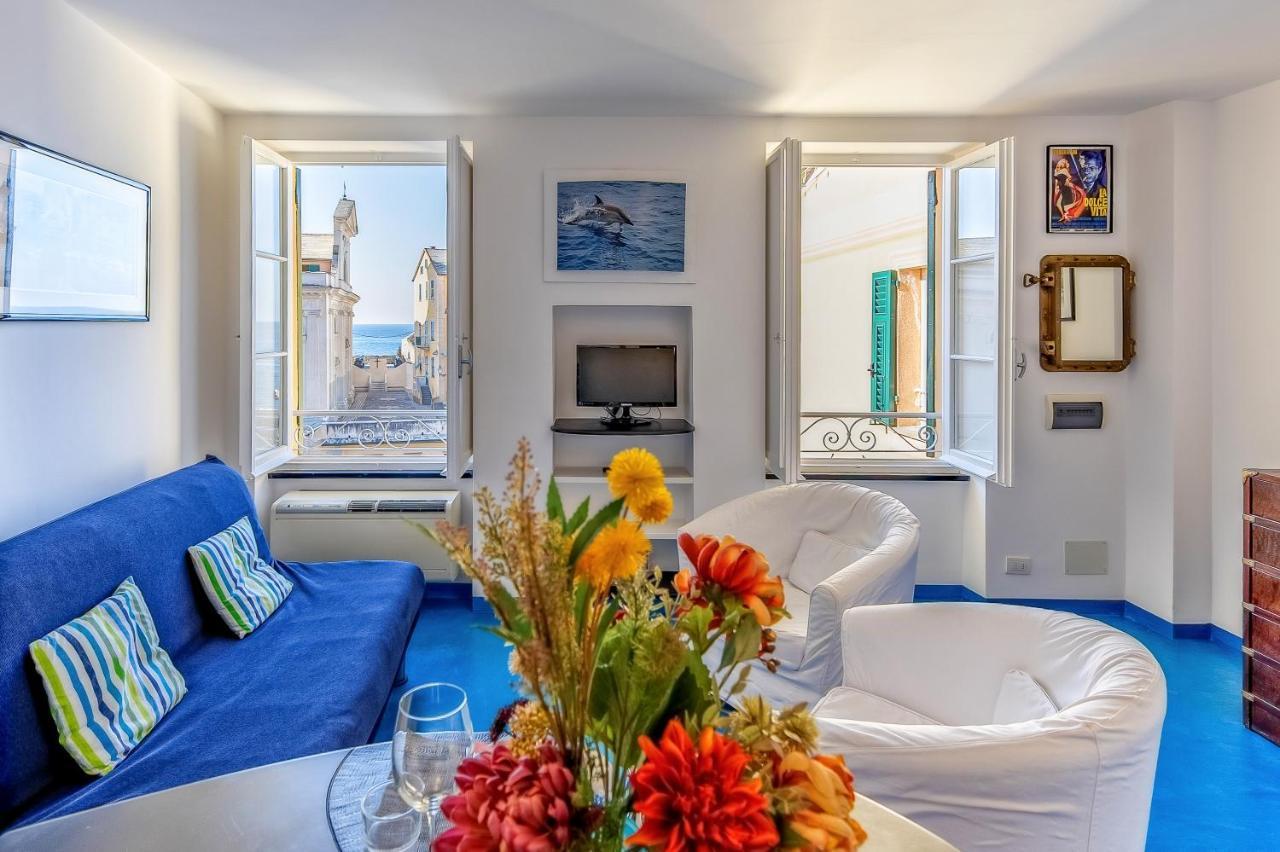 Apartmán Casa Marina Relax Con Vista Sul Mare Camogli Exteriér fotografie